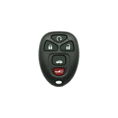 China ABS+Car Remote Keyless Rubber Shell Case FOB 4+1 Buttons Fit For FCC ID KOBGT04A/22733524 For Chevrolet Buick Pontiac Saturn for sale