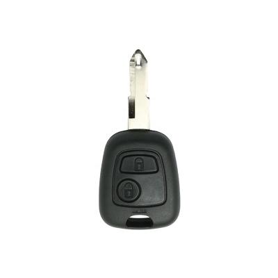 China Aftermarket Vehicle Key Remote Key ForPeugeot 2 Button Shell for sale