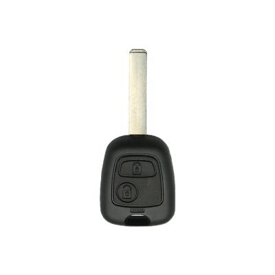 China Replacement Vehicle Key FORCitroen C1 C2 C3 C5 Xsara 2 Remote Master Button Blade With Groove for sale