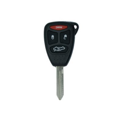 China Replace Car Key Chrysler 3+1 Key Buttons Shell Without Battery Holder for sale