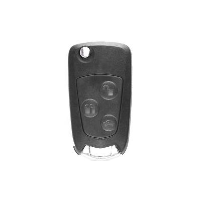 China Replacement Vehicle Key NewFord Focus Mondeo Remote Suit KA 3 Button Flip Key for sale