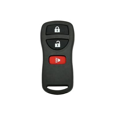 China Replace Car Key ForNissan 2+1 Remote Key FOB Shell for sale