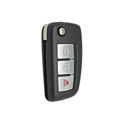 China Replace ForNissan Car Key 3 Buttons Flip Key Remote Air Waves 315mhz for sale