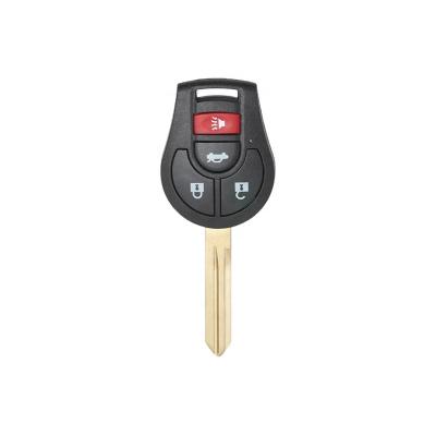 China Replace Car Key ForNissan 3+1 Buttons Remote Key Offered 433MhzFCC: CWTWB1U751 for sale