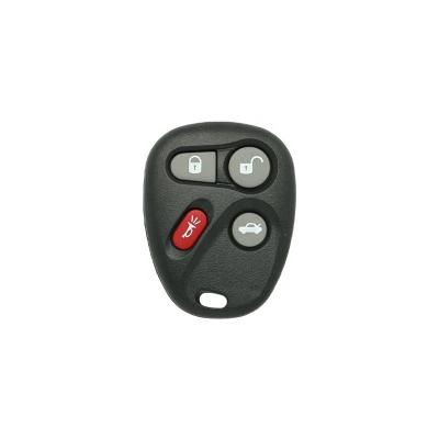 China ABS+Car Remote Keyless Rubber Shell Case FOB 3+1 Buttons For Buick Cadillac Chevrolet Pontiac Oldsmobile (No Battery Holder) for sale