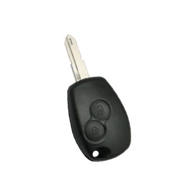 China Aftermarket Vehicle ForRenault 2 Key Buttons Remote Key With Blade(NE73) for sale