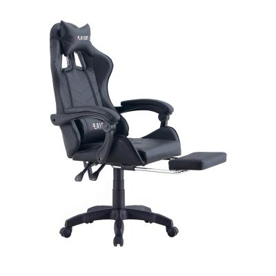 China recliner luxury purple pu leather racing gamer chair gaming fabric klv massage en venta