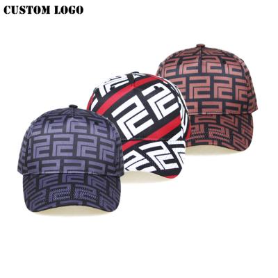 China Custom Logo Baseball Cap COMMON 5 Full Panel Printing Trucker Hats for sale