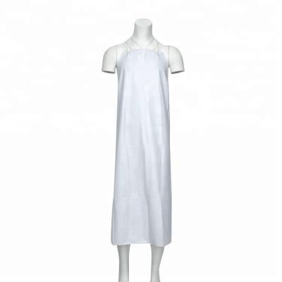 China Acid and Alkali Oil Resistant PVC Industrial Clear Plastic Apron Clear PVC Apron for sale