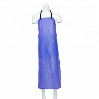 China Chemical Industry Acid And Alkali Oil Resistant Pvc Apron Waterproof Rubber Apron for sale