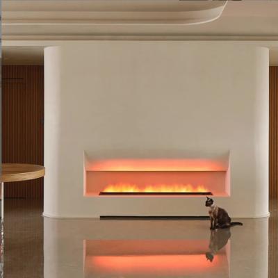 China Modern 3d Decor Fire Place Steamer Fireplace Water Vapor Water Vapor Led Electric Fireplace Inserts for sale