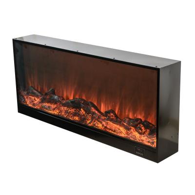 China Contemporary Thicken Steel Plate Heater 3D Cold Rolling Electric Flame Effect Fireplaces for sale