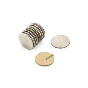 China RoHS Certificated Rare Earth NdFeB Magnet with 3M Adhesive Standard Made in China for sale