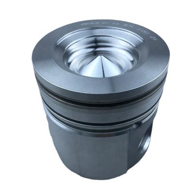 China Aluminum Apply To ISBE Diesel Engine Piston Spare Parts 4897512 for sale