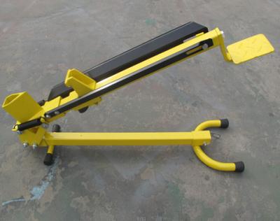 China Electric Industrial Metal Log Splitter Foot Operated Hand Log Splitter for sale