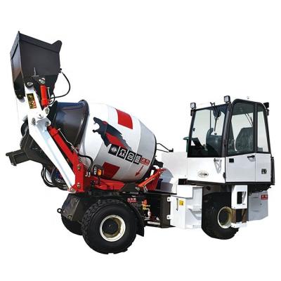 China Construction Industry Self Loading Mobile Concrete Mixer For Sale 1.5 Cubic for sale