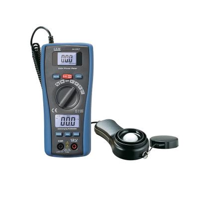 China CEM LA-1017 Solar Power Meter and Digital DMM Multimeter for Sunlight Measurement LA-1017 for sale