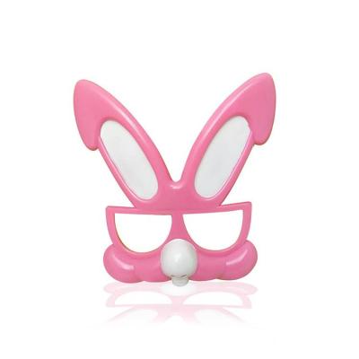 China Cute Funny Easter Bunny Glasses Party Kids Decoration Easter Novelty Bunny Party Bunny Rabbit Glasses for sale