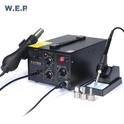 China Machinery repair shops WEP 852 bga hot air rework station soldering machine for sale