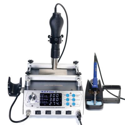 China Machinery Repair Shops 3 in 1 Station WEP-853AAA BGA Rework Soldering Station for sale