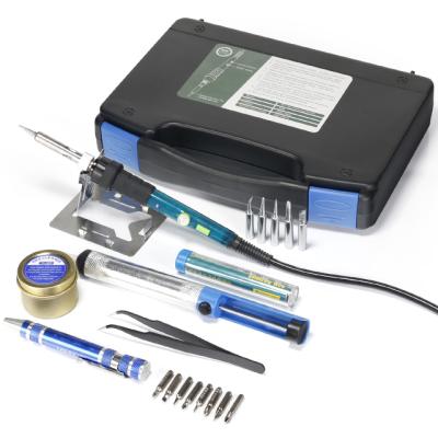 China WEP 947-III 60W Adjustable Soldering Iron Tool Kit Electric Soldering Iron Set of Machinery Repair Shops for sale