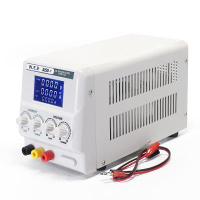 China WEP 305D-IV High-precision LCD display voltage current regulator DC changing power supply for machinery repair shops. for sale