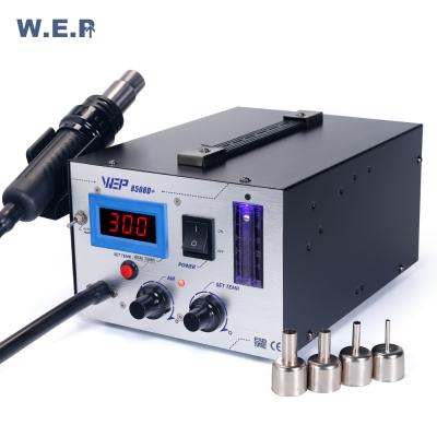 China WEP 8508D+ Machine Repair Shops Hot Air Rework Station With Air Velocity Ball for sale