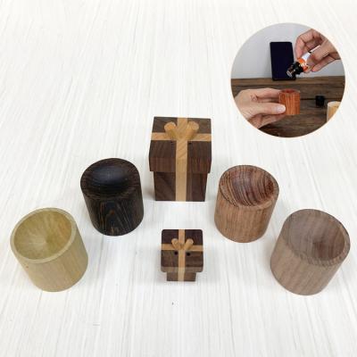 China Custom Beech Size Aroma Wood Aroma Diffuser Block For Essential Oil for sale