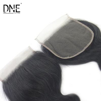 China Silky Straight Wave 4x4 Lace Up Closure 100 Hair Hd Transparent Lace Closure for sale