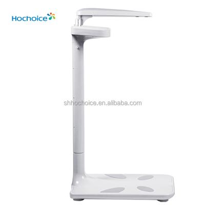 China Multi-function Ultrasonic Electronic Weight Body Fat Height Measurement BMI Scale for sale