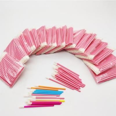 China Wholesale Lip Gloss Manufacturers Cavity Assembling Disposable Lip Brush Lip Gloss Brush Beauty Makeup Wand for sale