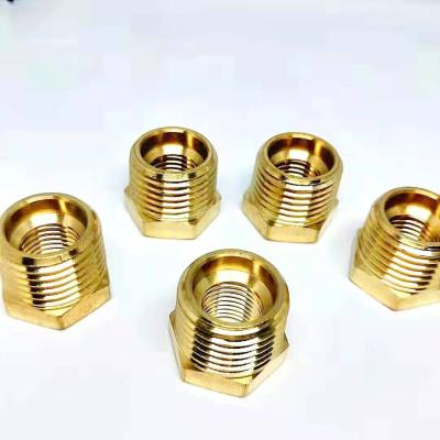 China Hose Connection Brass Reducer Hex Bushing Threaded Pipe Fitting 1