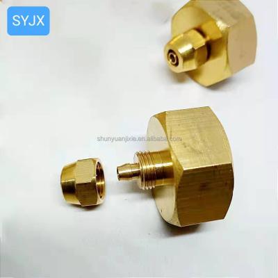 China Hose Connection USA Faucet Adapter Brass Standard Convert 3/4