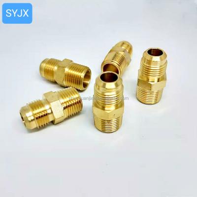 China Hose Connection Brass Tube Fitting, Reducing Union, 3/8