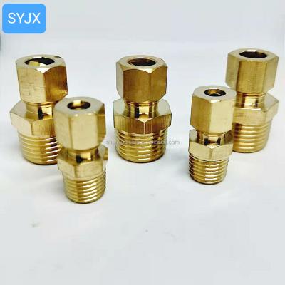 China Lead Free Brass Reducing Coupling Pipe Connection 3/8