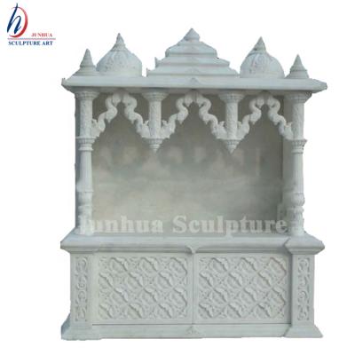 China Modern Wholesale Hand Carved Temple Marble Design For Home for sale