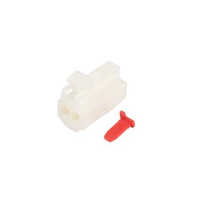 China LIBO LBS0173 2pin 4.0mm Wire Automotive Male Connector MG612950 for sale