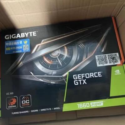 China Original LAIMI Graphics Card Geforce Gtx1660super 6g 192bit Gddr6 N Vidia Geforce Ti 1660 Used Workstation VGA Card for sale