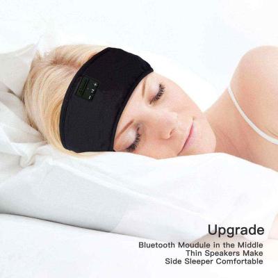 China Breathable Sleep Earbuds Bluetooth Headband Sleep Mask Wireless Headphones for sale