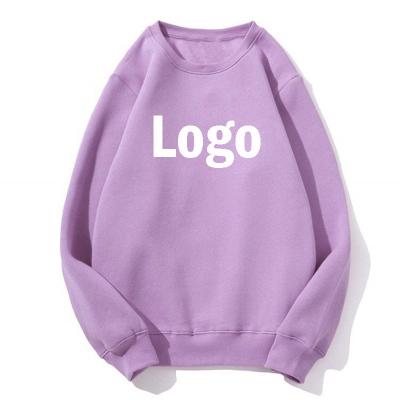 China Custom Logo Women's Logo Women Joggers Hoodies Sweatsuit Set Empty Cotton High Quality Breathable Crewneck Sweatshirt Breathable Set for sale