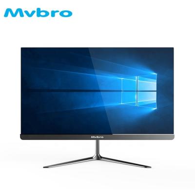 China High Quality Frameless 21.5 Inch High Definition Alloy Base All In One PC Desktop Computer for sale