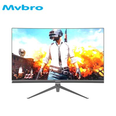 China 2019 New Alloy Base Latest All In One PC Curved Display 3000R Aio Model Desktop Computer For Game for sale