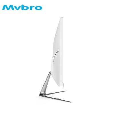 China Frameless Monoblock Computer Touch Screen Alloy Base 23.8inch FHD 1080P Screen Desktop PC for sale