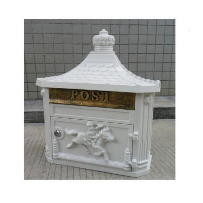 China Free Standing Wall Mounted Cast Aluminum Mailbox CF-M-04 Hot Sale From China for sale