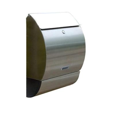 China Chengfeng 8/18 Water Proof Stainless Steel Mailbox Letter Box Wall Mounted Mailbox for sale