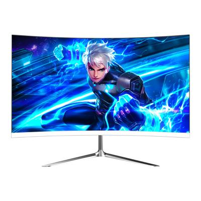 China Not curved Curved Screen LCD Computer HDR RGB 4k 24 27 inch Lcd Monitors For Desktop Curved Borderless Professional Gaming Monitor for sale