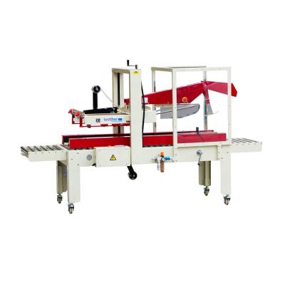 China FX-AT5050 GARMENT Brother Pneumatic Fully Automatic Wave Folding Tape Case Carton Sealer for sale