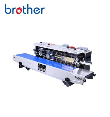 China FRD1000W Food Horizontal Continuous Strip Heat Sealing Machine Bag Sealer for sale