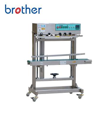 China Continuous Food Plastic Bag Sealing Machine Vertical Band Sealer for sale