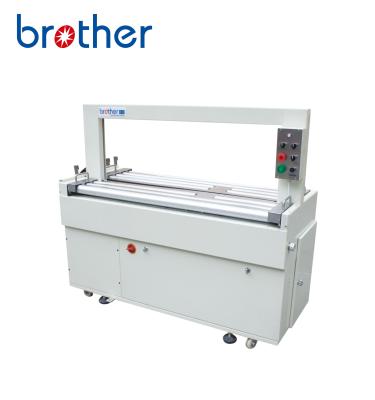 China AP12040C Food Brother Automatic Banding Bundling Pet PP Belt Carton Box Binding Tying Machine for sale